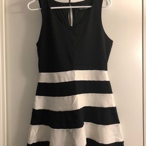 Express striped dress